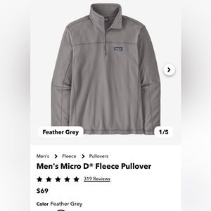 Patagonia Men’s pull over